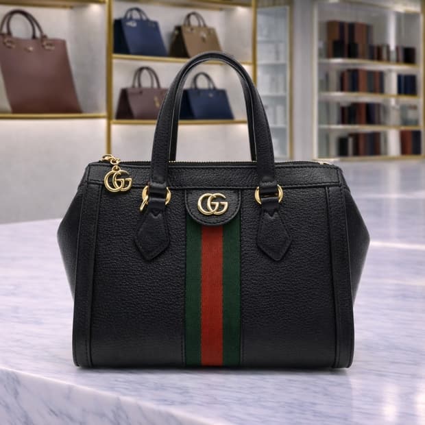 [A급] 구찌 GG 오피디아 스몰 탑 핸들 토트백 판매합니다!!!