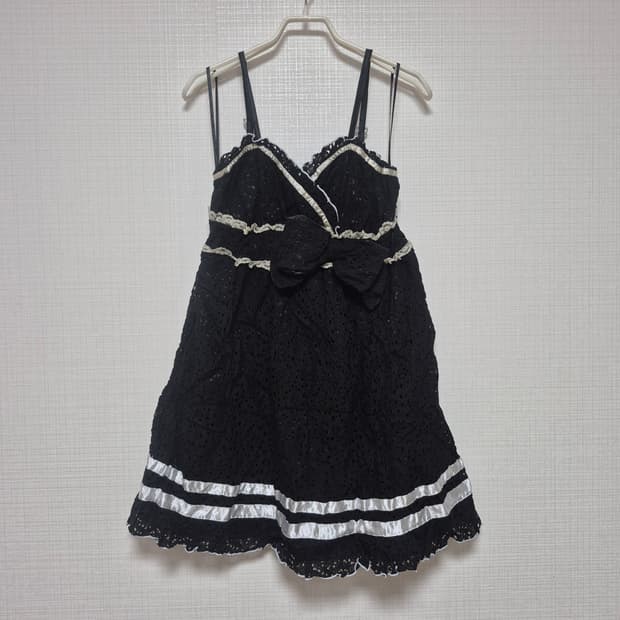 트랄랄라 히메갸루 초고전템 블랙레이스 원피스