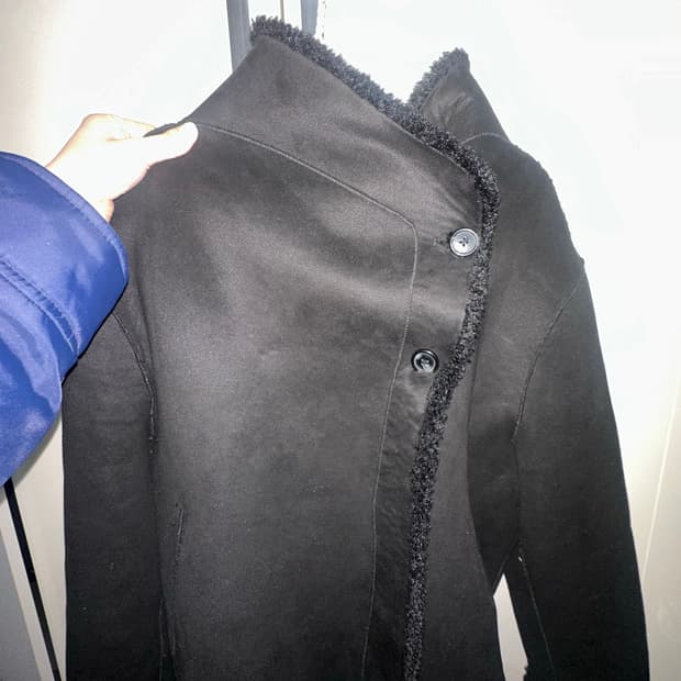 리버시블 무스탕 