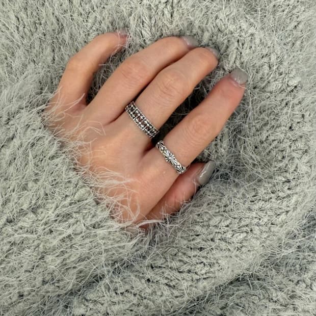 <새상품>실버925 오픈링 빈티지링 실버링 은반지 실버925반지