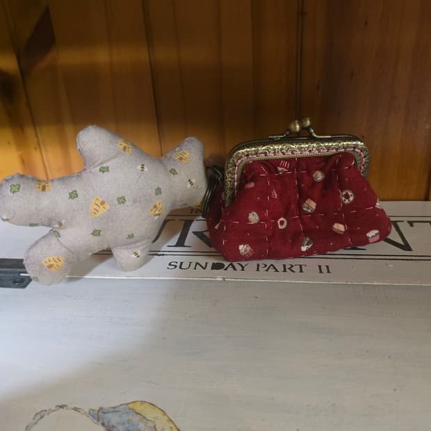 핸드메이드 동전지갑과 키링