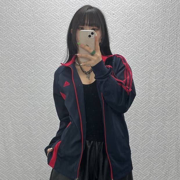 아디다스 레트로 Y2K 00s  클라이마라이트 져지 집업 S C09331