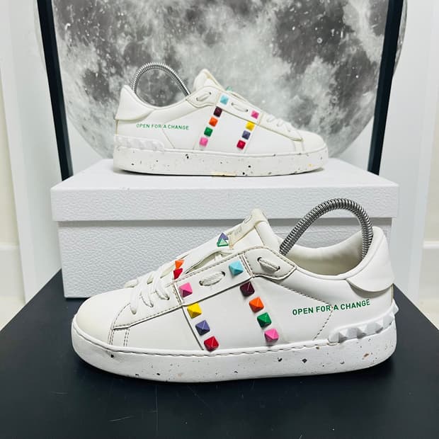 정품 35.5) 발렌티노 오픈 포 체인지 락스터드 스니커즈 225~230