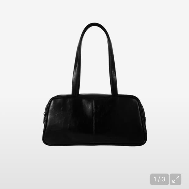 필인더블랭크 Trapezoid Baguette Shoulder Bag