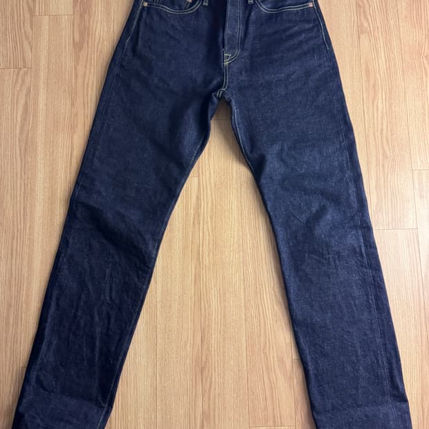 캐피탈 원 워시 데님 팬츠 (32)