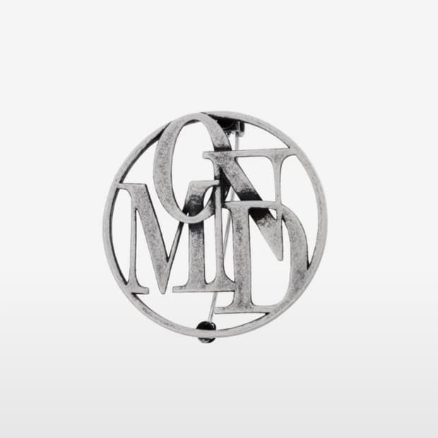 MOND SEAL BROOCH SILVER
