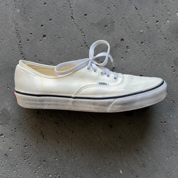 반스 어센틱 스트레스드 더티 화이트 275