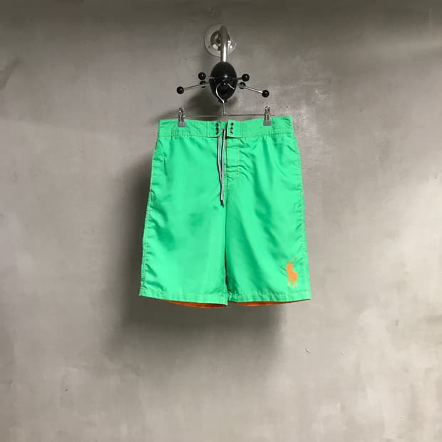 폴로 랄프로렌 빅포니 스윔 팬츠 그린 XL18-20