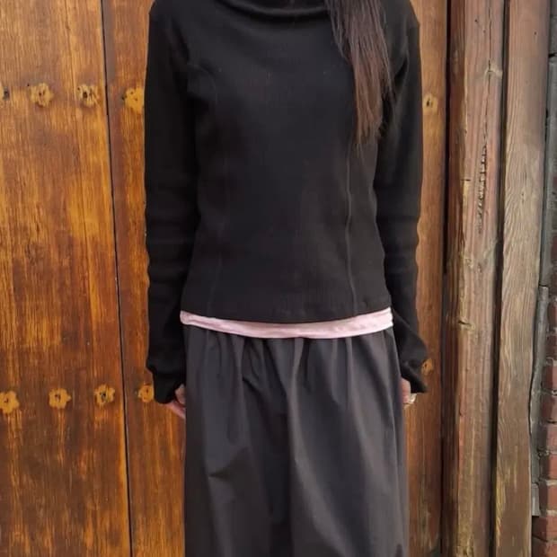 베이스레인지 하니파 후드티셔츠 블랙 m