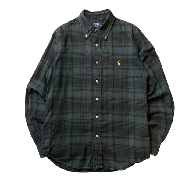 폴로 체크 셔츠