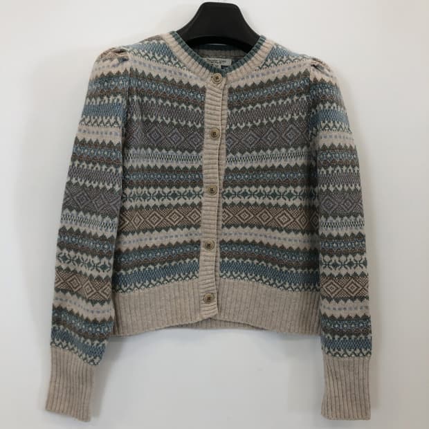 써스데이아일랜드 노르딕 니트가디건 S 
