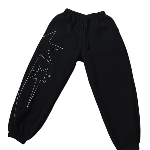 나이스 고스트 클럽 빅스타 로고 스웻 팬츠