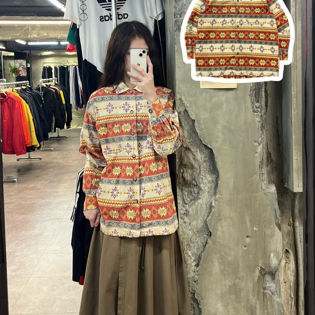 유니온베이 에스닉 그래픽 셔츠 95 #csz2064