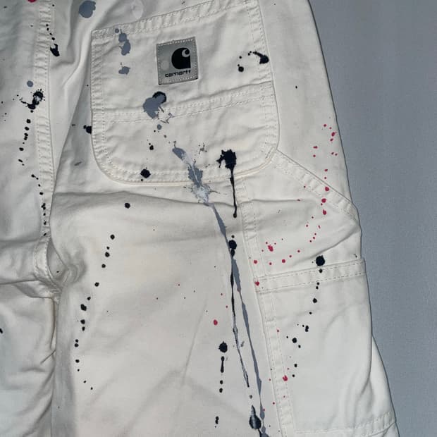칼하트 페인팅 워크팬츠