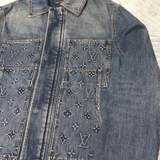 루이비통 카펜터 데님자켓