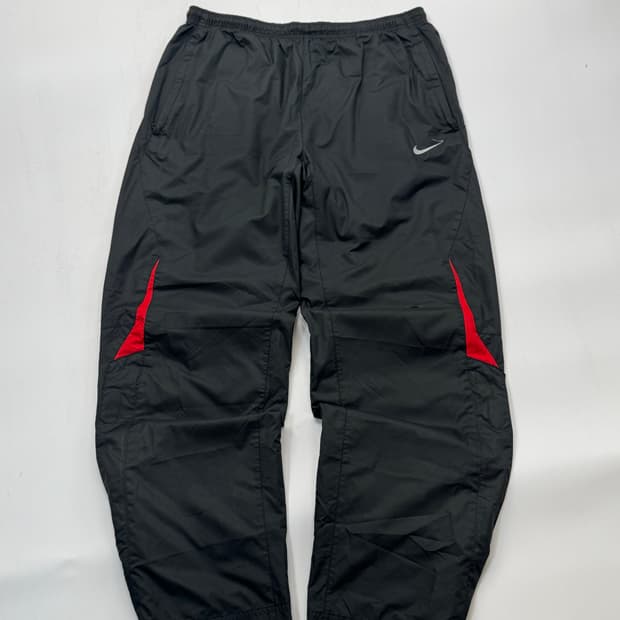 나이키 검빨 트랙팬츠 바람막이 와이드 바지