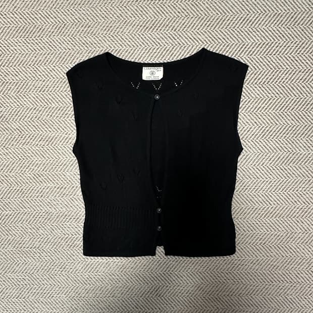 COURREGES paris france made knit vest