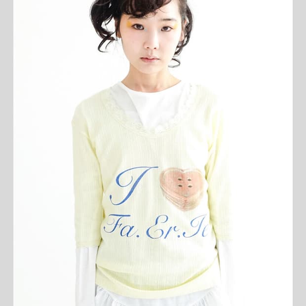 샵페어리 페어리 레이스 티셔츠 레몬