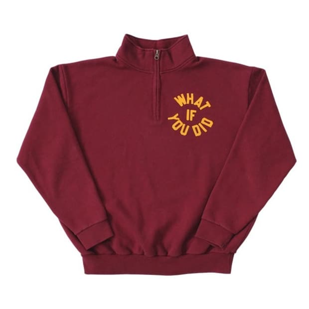 WHAT IF YOU DID Q ZIP-UP SWEATSHIRTS
