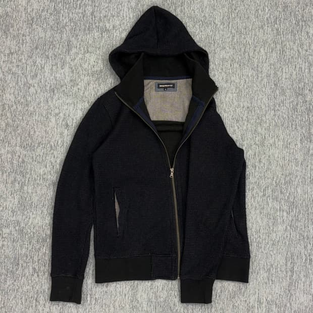 Semantic design hoode zip up