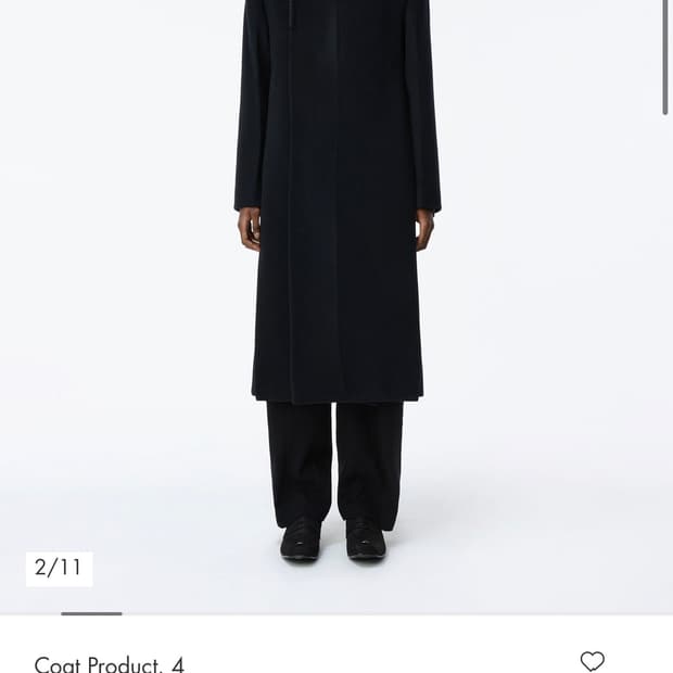 아더에러 코트 Product. 4 25fw XL