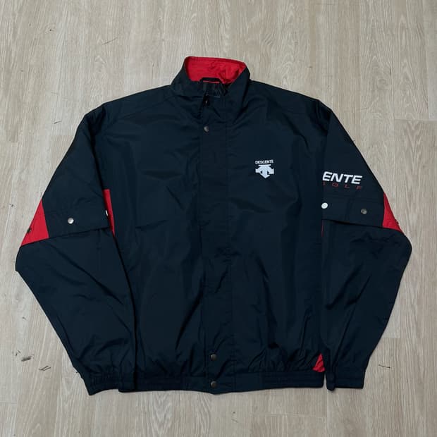데상트 골프 컬렉션 남성 스윙 골프 바람막이 자켓 XL-XXL
