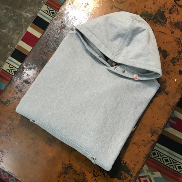 트루릴리전 그레이 헤비코튼 기모 후디 남성 115 빅사이즈