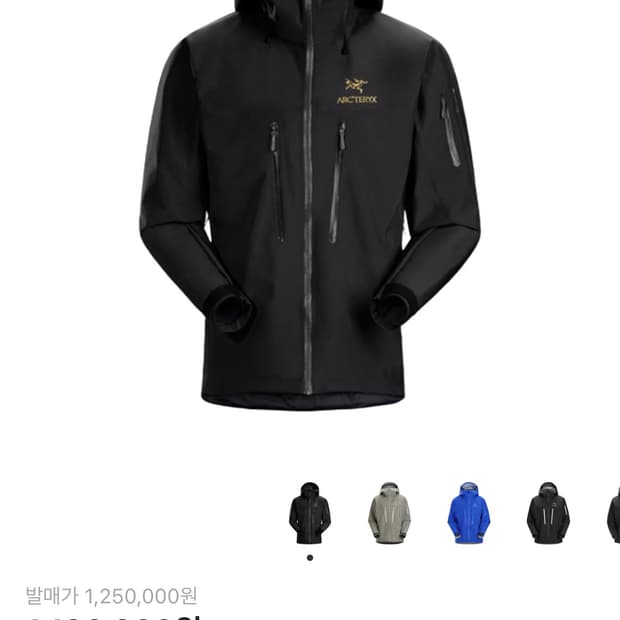 아크테릭스 알파 sv 자켓