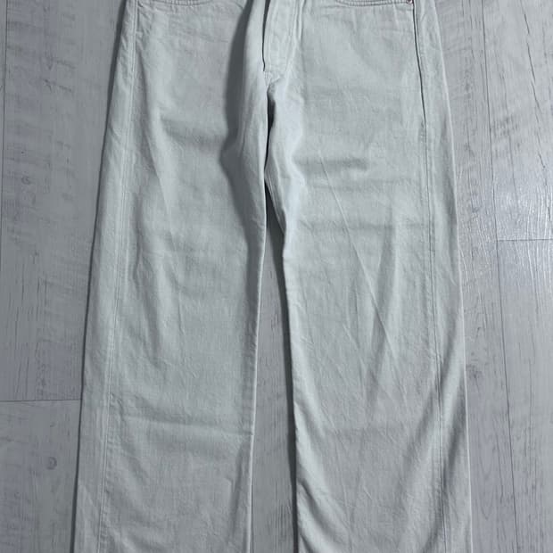 RRL 빈티지 파이브 포켓 에크루 데님 팬츠 32x30