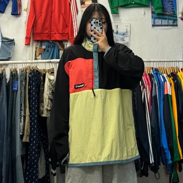 팀버랜드 아웃도어 아카이브 아노락 바람막이 자켓 XXL 추천