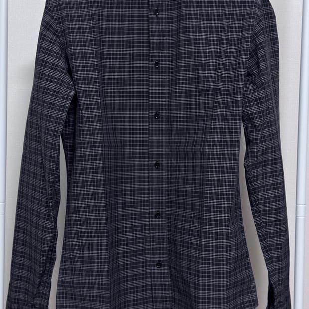 Dior Homme 08aw 밀리터리 체크 셔츠 38