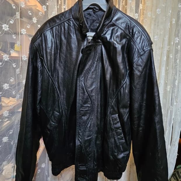 빈티지 레더 자켓