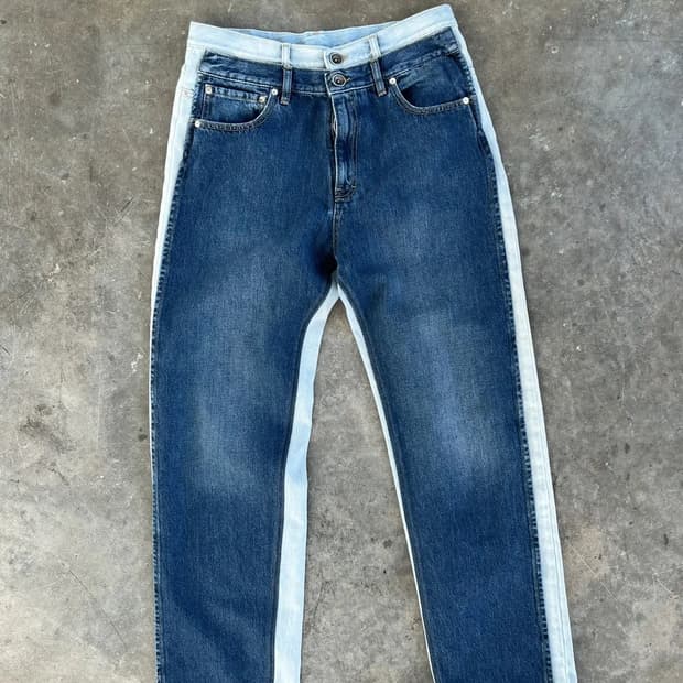 메종 마르지엘라 더블 레이어드 진