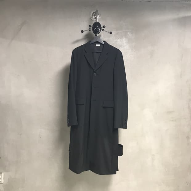 꼼데가르송 옴므 플러스 트임 롱 블레이저 M