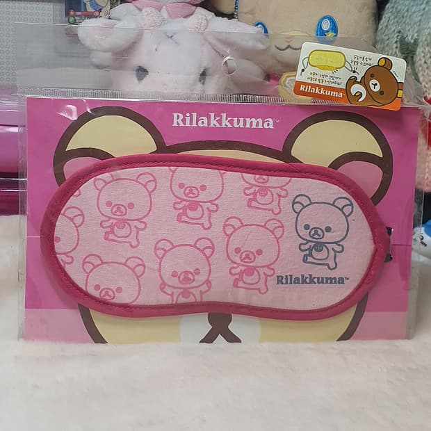 미개봉) 코리락쿠마 리락쿠마 고전 산엑스 빈티지 수면 슬립 캐릭터 안대