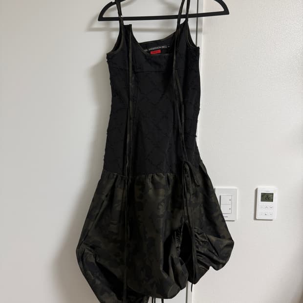 앤더슨벨 카모벌룬원피스