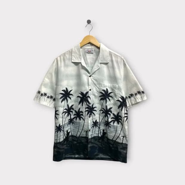 USA 빈티지 하와이안 셔츠 XL