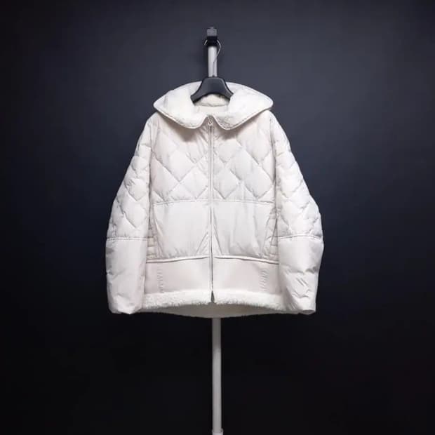 오즈세컨 레이어 구스다운 후드점퍼 44-66