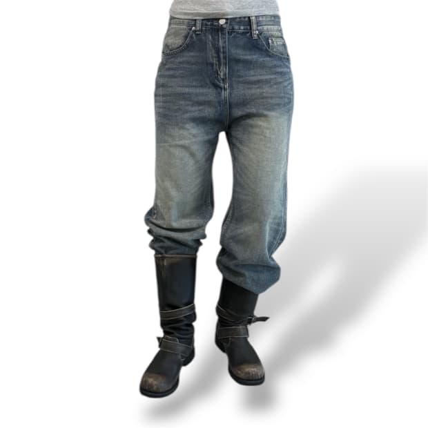 빈티지 데님 팬츠