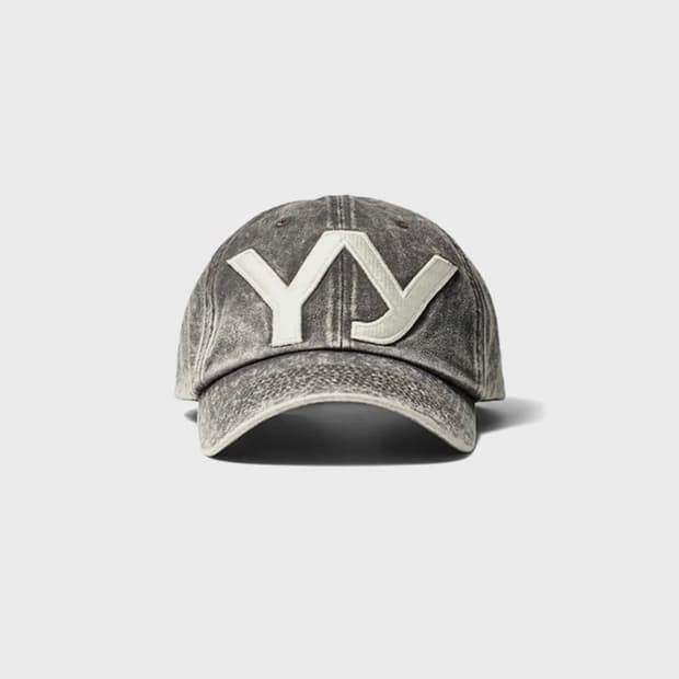 오픈 와이와이 yy cotton ball cap brown