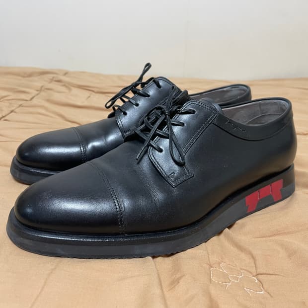 페라가모 블랙 남성 더비 슈즈 (ferregamo) 페레가모 구두 판매