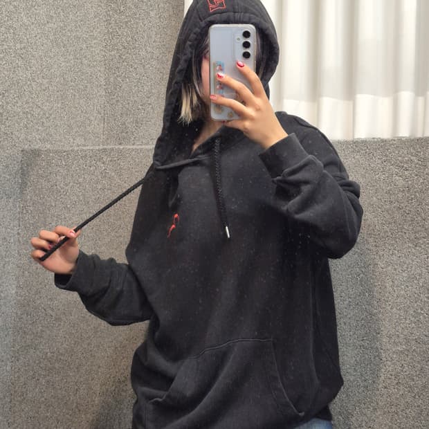 EVISU LETTERING HOODIE
