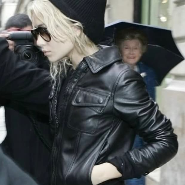 디올옴므 06AW 크로스포켓 올슨 레더 자켓