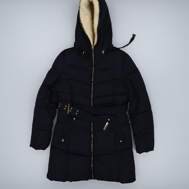 [M] 행텐 기모 벨트 롱 패딩 1128HR1