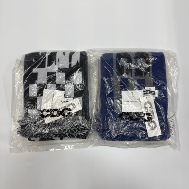 [당일 발송] 꼼데가르송 CDG 머플러 블랙