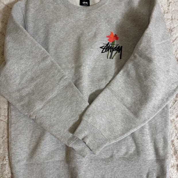 스투시 희귀 맨투맨