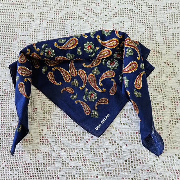 밥 딜런(Bob Dylan) 페이즐리 프로모션  손수건