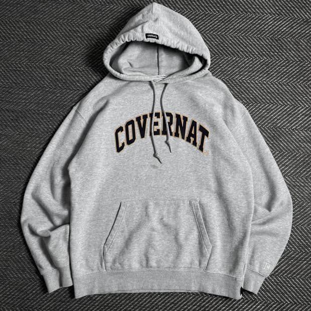 커버낫 빅로고 박시핏 후드 티셔츠o 5065