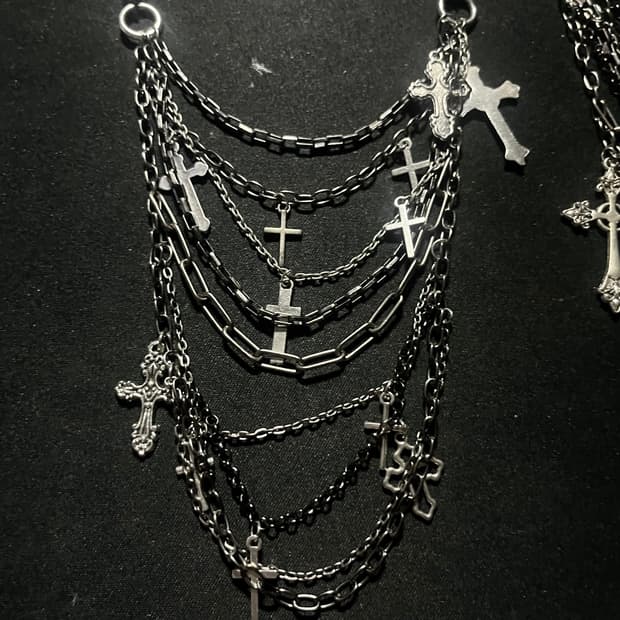 Handmade custom layering necklace