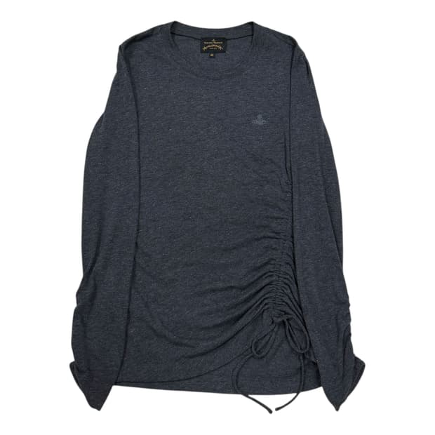 비비안웨스트우드 셔링 원피스 긴팔티 그레이 40